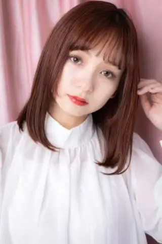 ミディアム カラー パーマ クセ毛解決のプロ💠 棚村竜太のヘアスタイル