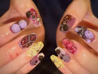 ネイル 爪神所属・＊爪神＊ 珠裕‪ miyuのネイルデザイン