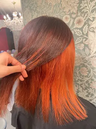 ロング hair  make echo所属・hair make echo滿木あい花のヘアスタイル