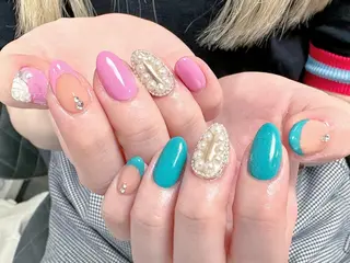 ネイル YUKI_ Monster💟のネイルデザイン