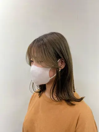 ミディアム てんてん/ 天坂　有里のヘアスタイル