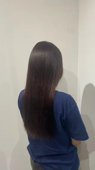 ロング カラー ✨艶感カラー💫 髪質改善🫧のヘアスタイル