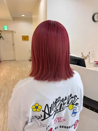 ショート カラー くさかみさき🌼暖色 /耳つぼ/オタク🌼のヘアスタイル