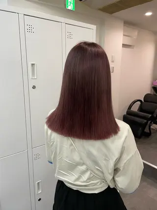 セミロング soyon心斎橋所属・♡透明感/艶カラー/ M a I ♡のヘアスタイル