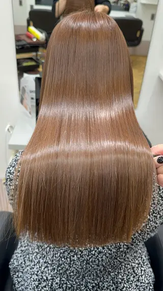 セミロング 髪質改善/艶髪💎 ウエキ リカのヘアスタイル