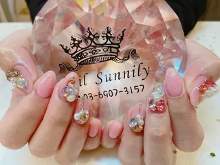 ネイル 長さだし専門店 M2　rikaのネイルデザイン