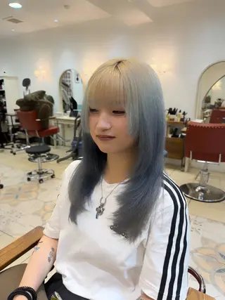 ロング カラー YUTA/艶髪/髪質 改善/メンズカットのヘアスタイル