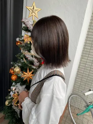 ミディアム 亀川蓮 Agu hairのヘアスタイル