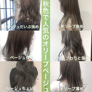 セミロング カラー INTRO.by Fi-Ne所属・韓国ヘア 店長NEGIのヘアスタイル
