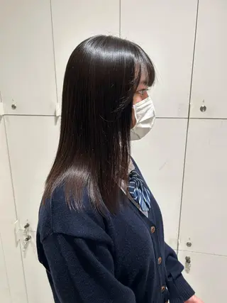 セミロング 透明感カラー🫧 nanohaのヘアスタイル