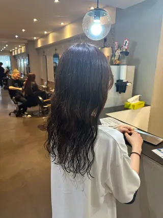 セミロング ブリーチ・レイヤ ー特化🔥 ちかまるのヘアスタイル