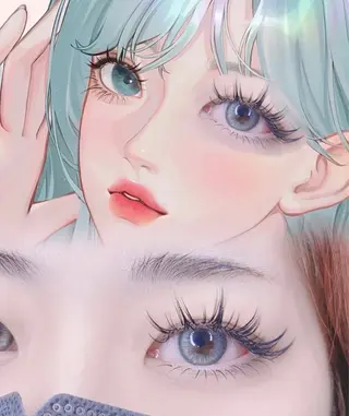 マツエク・マツパ Eye gloss 2のマツエク・マツパデザイン