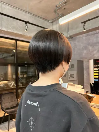 ショート OAK溝の口 天使の輪👑YUKIのヘアスタイル