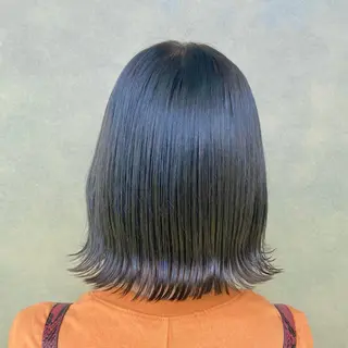 ミディアム カラー PULSE yokohama所属・横浜駅/韓国レイヤー カット/髪質改善のヘアスタイル