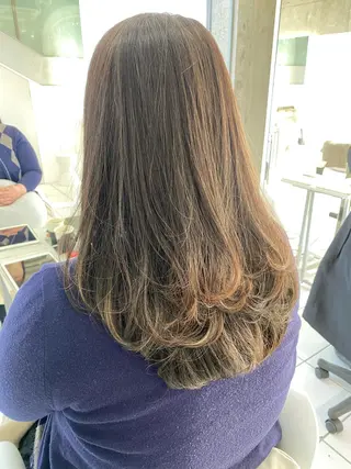 セミロング 林 耕太郎のヘアスタイル