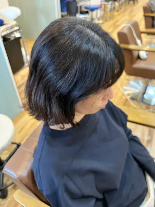 ミディアム 🐰ハイトーンカラー 畠山　渡🐰のヘアスタイル