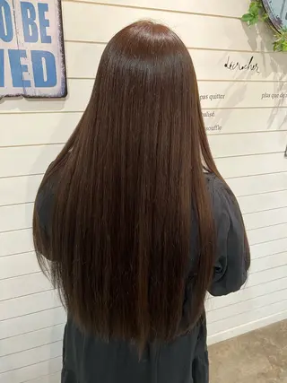 ロング カラー Dia ‎ アキヨシ ミユのヘアスタイル