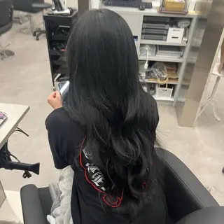 セミロング 写真映えする ブリーチ🤩店長レンのヘアスタイル