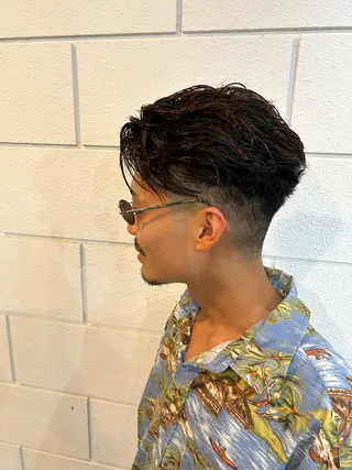 ショート メンズ 相澤 拳のヘアスタイル