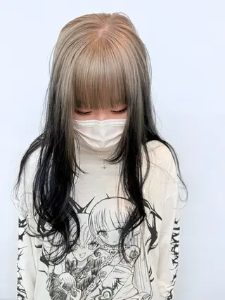 ロング son hair所属・葉 /透明感カラーのヘアスタイル