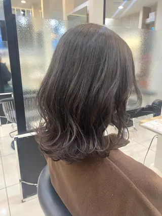 ミディアム カラー 韓国ヘア／艶カラー minamiのヘアスタイル