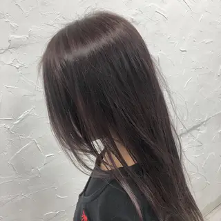 ロング ヘアアレンジ 大人垢抜け ダブルカラー【上野】のヘアスタイル