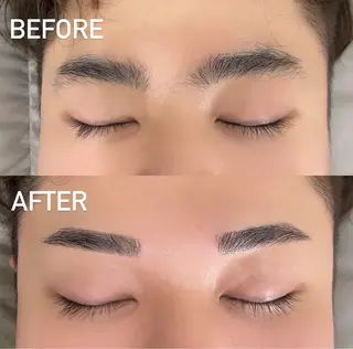 メンズ アイブロウ リコ 🍦🩵のマツエク・マツパデザイン