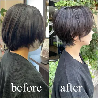 ショート 安藤 まどかのヘアスタイル