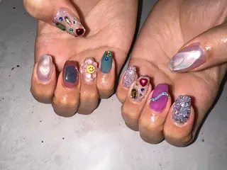 ネイル 高野 梨紗子のネイルデザイン