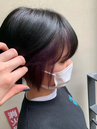 ショート 大内 志穂のヘアスタイル