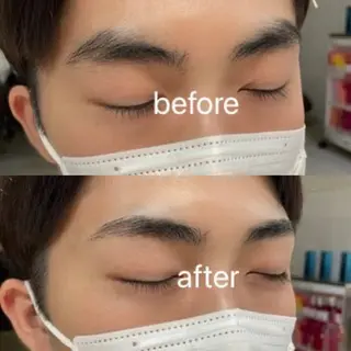 メンズ アイブロウ ハイトーン/ネイル /ミウ 🌺❤︎のヘアスタイル