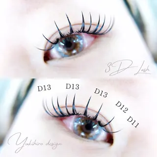 マツエク・マツパ MIGNON 冨田　当日予約のみのマツエク・マツパデザイン