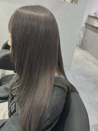セミロング カラー N° jemica 札幌のヘアスタイル
