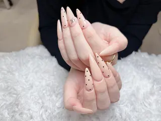 ネイル ki🍒🍒 ki ツルツルネイルのネイルデザイン