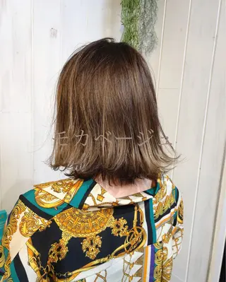 ミディアム 縮毛矯正⭐️ TAKAHIROのヘアスタイル