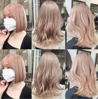 ミディアム カラー ヘアアレンジ 🌹TikTok４万 ﾌｫﾛﾜｰ🌹AKIのヘアスタイル