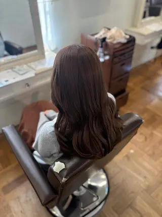 ロング タニグチ 南草津のヘアスタイル