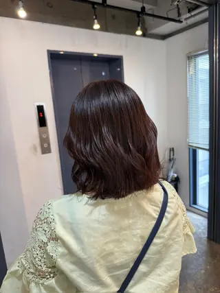 ミディアム 縮毛矯正/レイヤー カット⭐️SHOTAのヘアスタイル