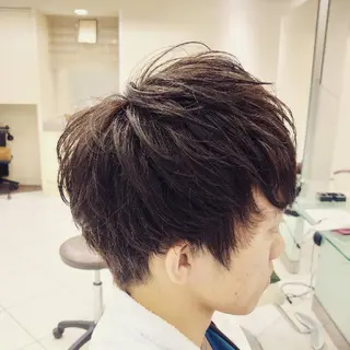 ショート カラー メンズ 🐺デザインウルフ / 一ノ瀬 凌🐺のヘアスタイル