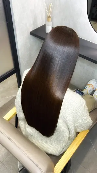 ロング カラー 新宿/美髪矯正 髪質改善/韓国風山本のヘアスタイル