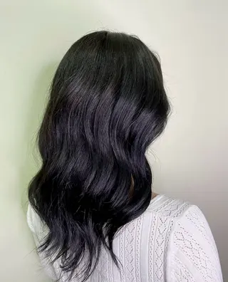 セミロング 北川 飛瑶のヘアスタイル