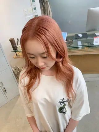 セミロング ROIS 表参道所属・ハイトーン🫧艶髪 MAIKAのヘアスタイル