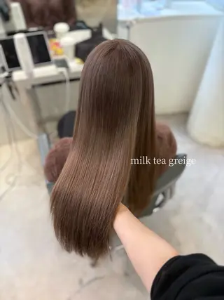 ロング カラー MEI🎀つやカラー 🎀レイヤー🎀渋谷のヘアスタイル