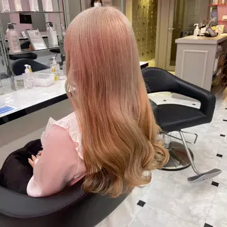 カラー 🎀ガーリー暖色モテ ヘア🎀/MAO🎀のヘアスタイル