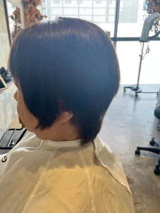 ショート 安田 純香のヘアスタイル