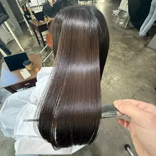 ロング カラー 🌈髪質改善💕 縮毛矯正✨青木まで✨のヘアスタイル