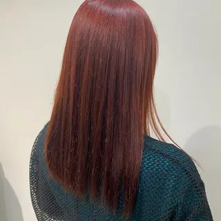 ロング カラー 縮毛矯正/ヘッドスパ 牧野のヘアスタイル