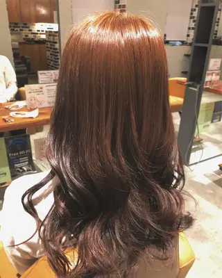 ロング カラー hair studio Peace所属・浅野 真惟のマツエク・マツパデザイン