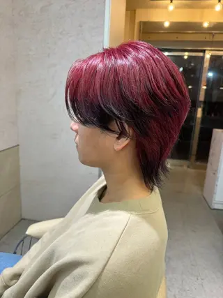 カラー メンズ amble luxe 伊畑優希のヘアスタイル