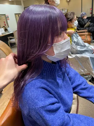 ロング 亀川蓮 Agu hairのヘアスタイル